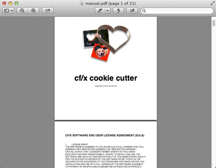 cookie cutter 1.1 : Help Guide