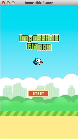 Impossible Flappy 1.0 : Main Menu