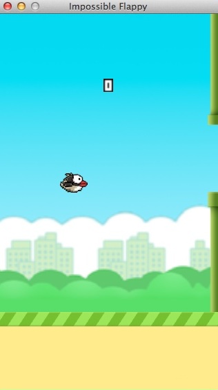 Impossible Flappy 1.0 : Gameplay Window