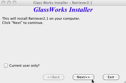 Retriever Download Manager 2.1 : Main window
