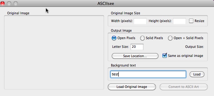 ASCIIsee 1.0 : Main window