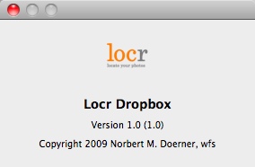 Locr Dropbox 1.0 : Main window