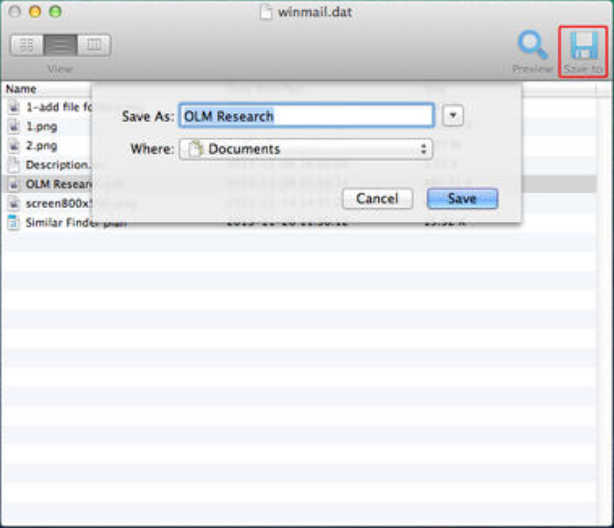 WinmailFileReader 3.0 : Main Window