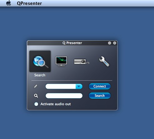 QPresenter Pro 1.0 : Main window