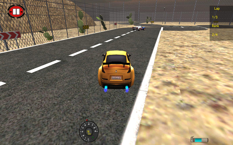 Speed Car Fighter 3D 2015 2.0 : Main window