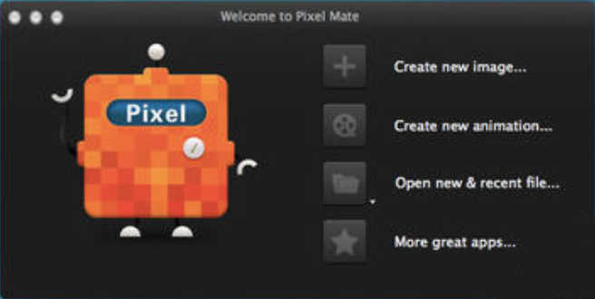 Pixel Mate 1.0 : Main Window