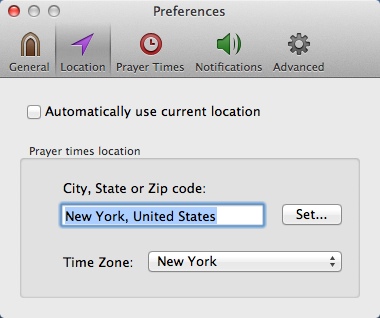 Guidance 2.0 : Configuring Location Settings
