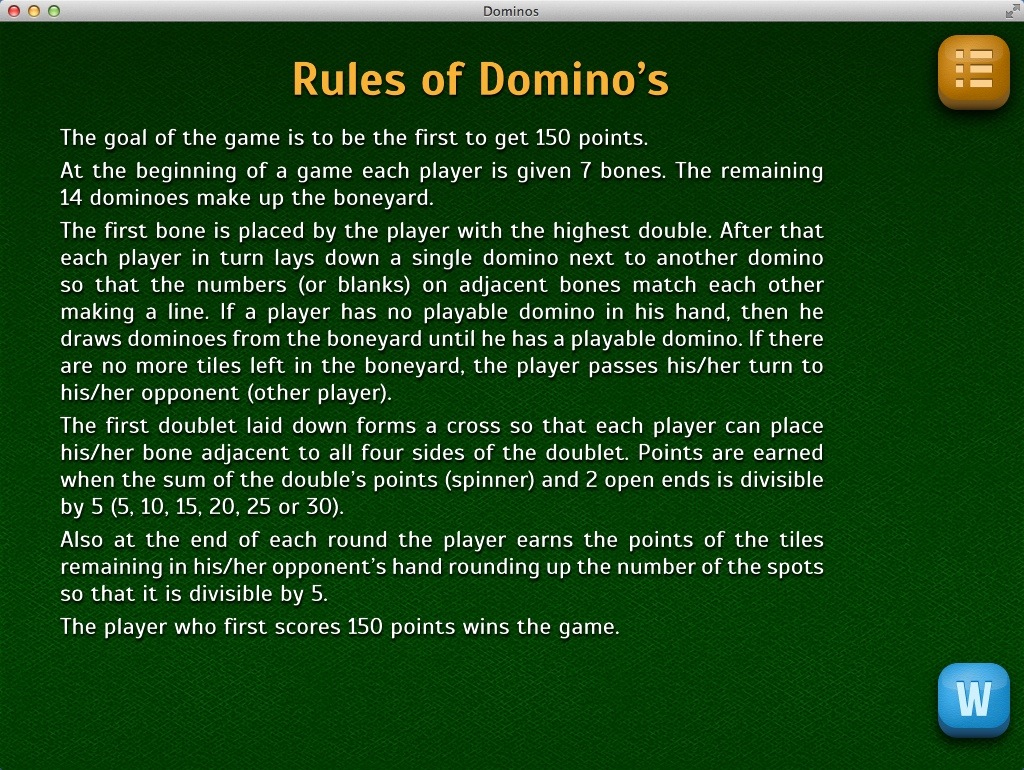 Dominos (1977) Mac OS