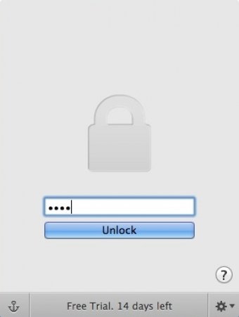 Locked App Window