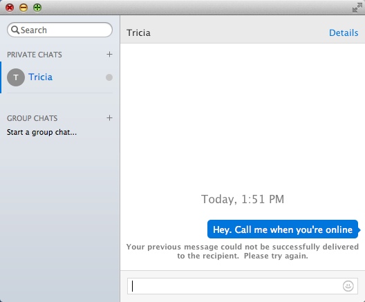 Trillian 3.0 : Chatting With Friend