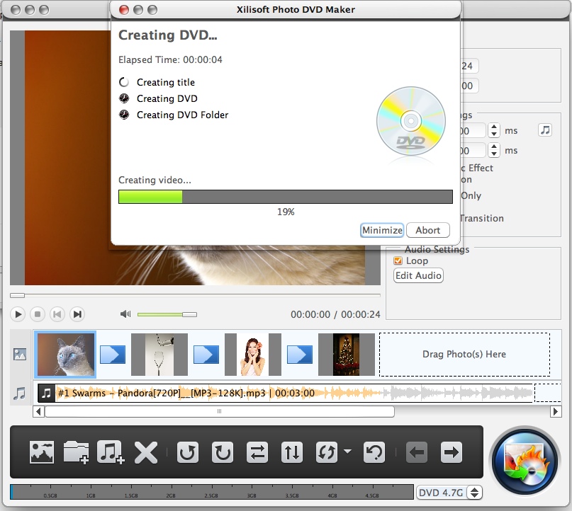 Xilisoft Photo DVD Maker 1.5 : Creating DVD Folder