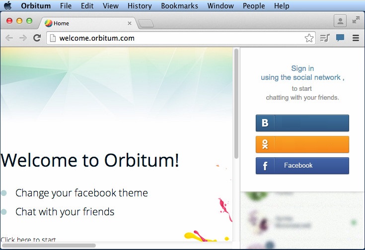 Orbitum 39.0 : Main Window