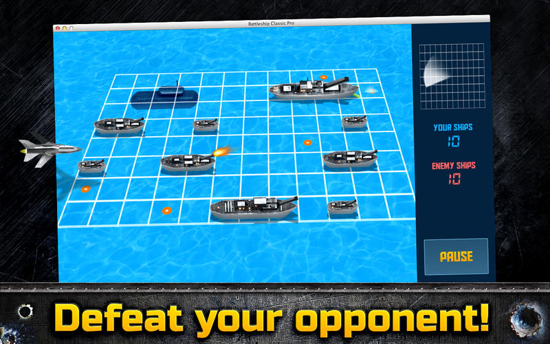Battleship War Pro 1.0 : Main Window