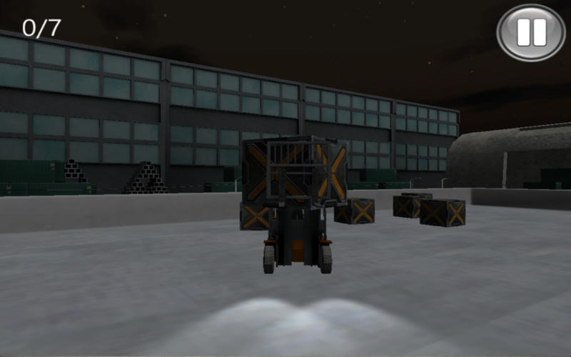 Forklift Simulator 3D Pro 1.0 : Main Window
