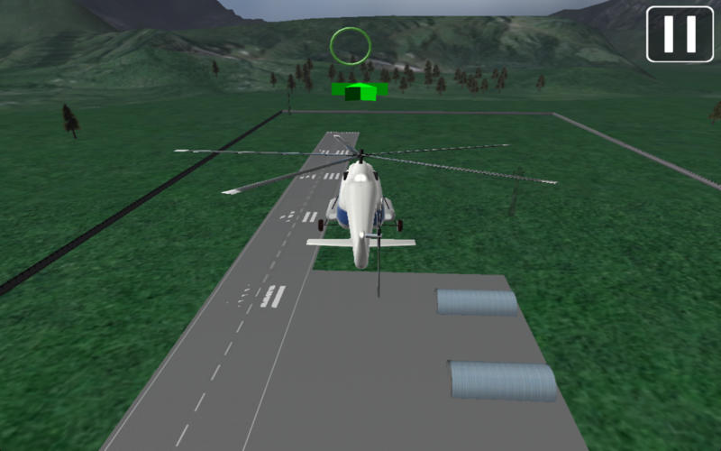 Helicopter Flight Simulator 3D Pro 1.0 : Main Window