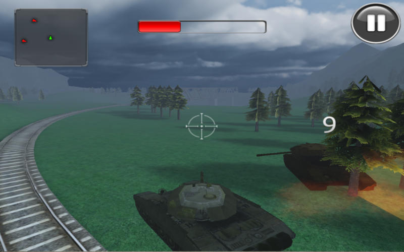 Tank Fight 3D Pro 1.0 : Main Window