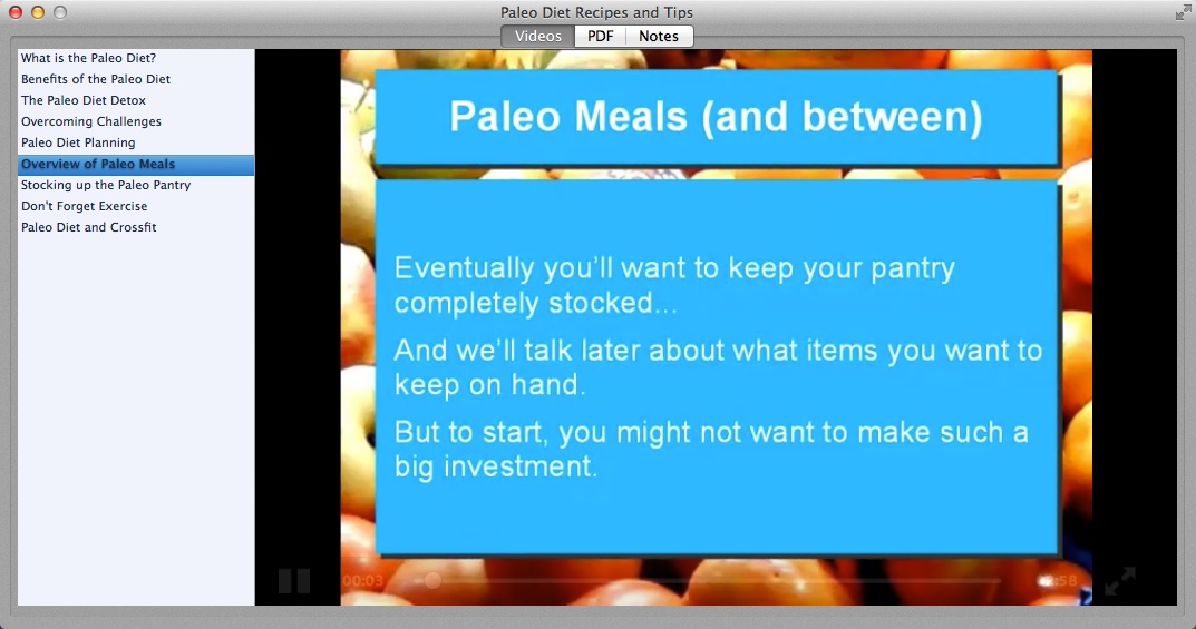 Paleo Diet Recipes and Tips 1.0 : Checking Video Tutorial