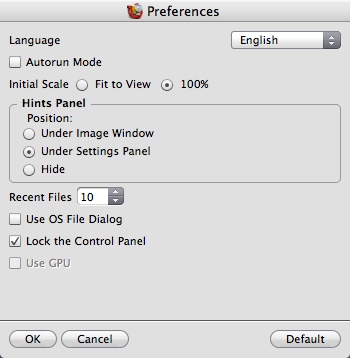 AKVIS Magnifier 8.0 : Program Preferences