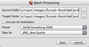 AKVIS Magnifier 8.0 : Batch Processing Tool