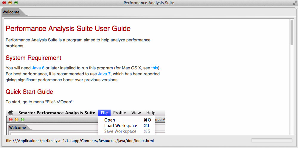 IBM Performance Analysis Suite : Main Features