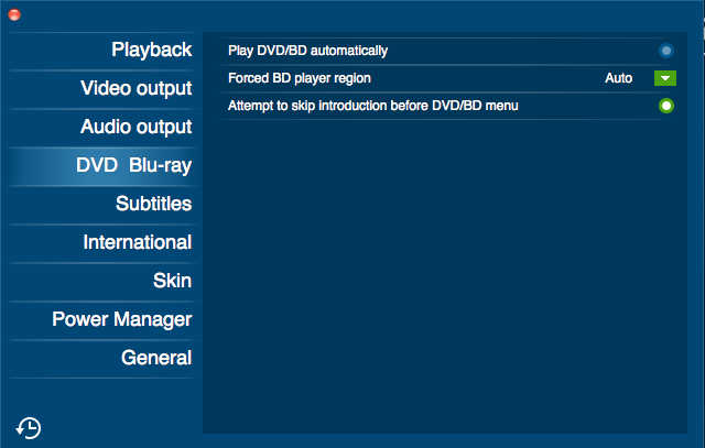 Leawo Blu-ray Player 1.8 : Blu-Ray/DVD Options