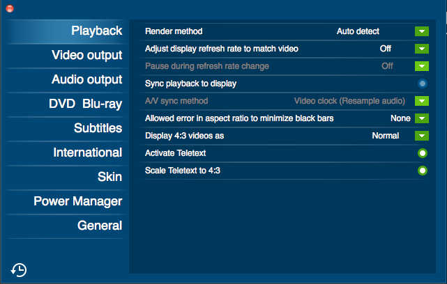Leawo Blu-ray Player 1.8 : Playback Options