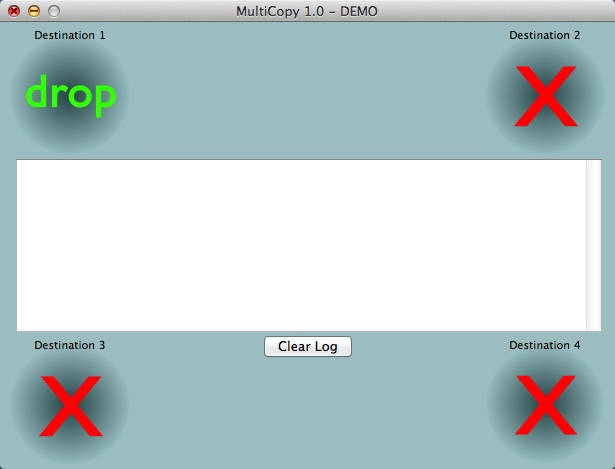 MultiCopy 1.0 : Main Window