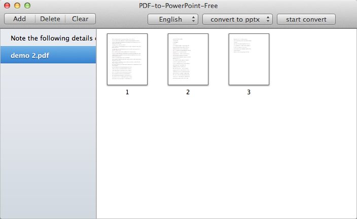 PDF-to-PowerPoint-Free 1.1 : Add PDF Files