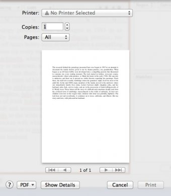 Printing Text File