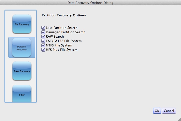 Lazesoft Mac Data Recovery 2.0 : Program Preferences