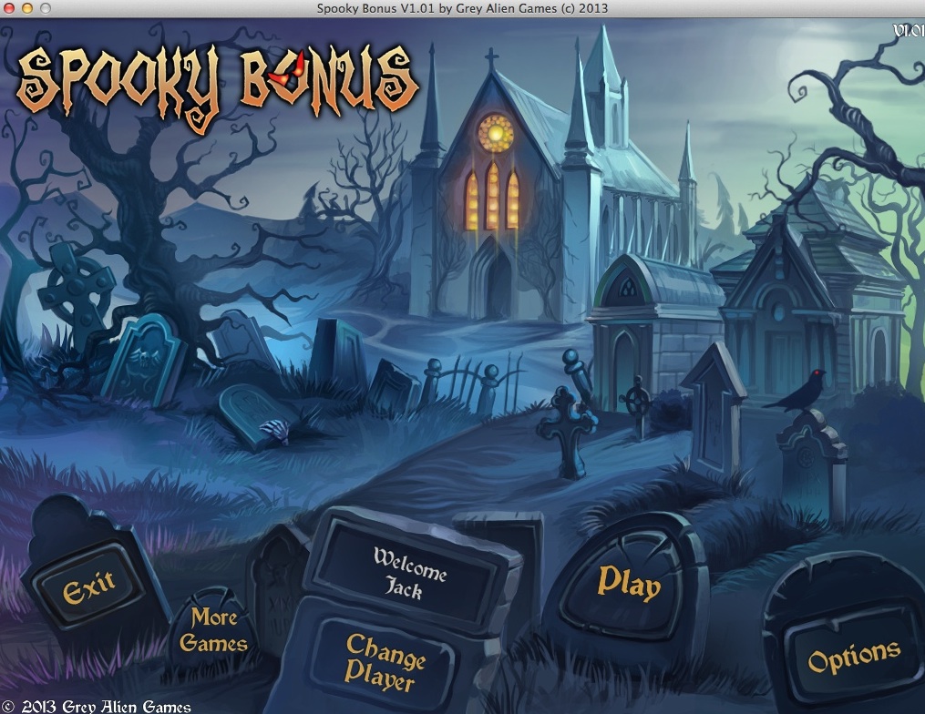 Spooky Bonus : Main Menu
