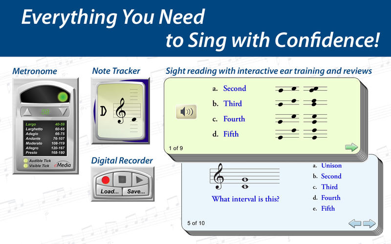 eMedia Singing Method 1.0 : Main Window