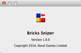 Bricks Sniper 1.0 : About Window