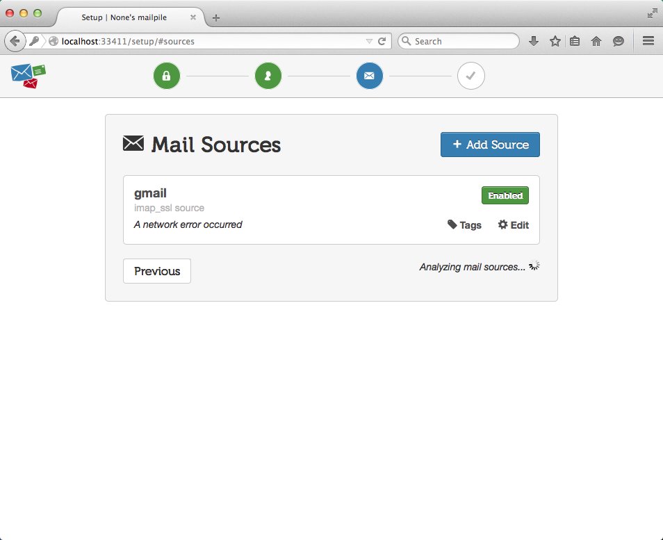Mailpile 1.0 beta : Main Window
