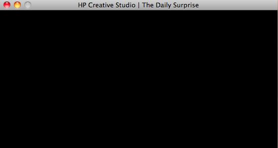 HPDailySurprise 1.0 : Main window