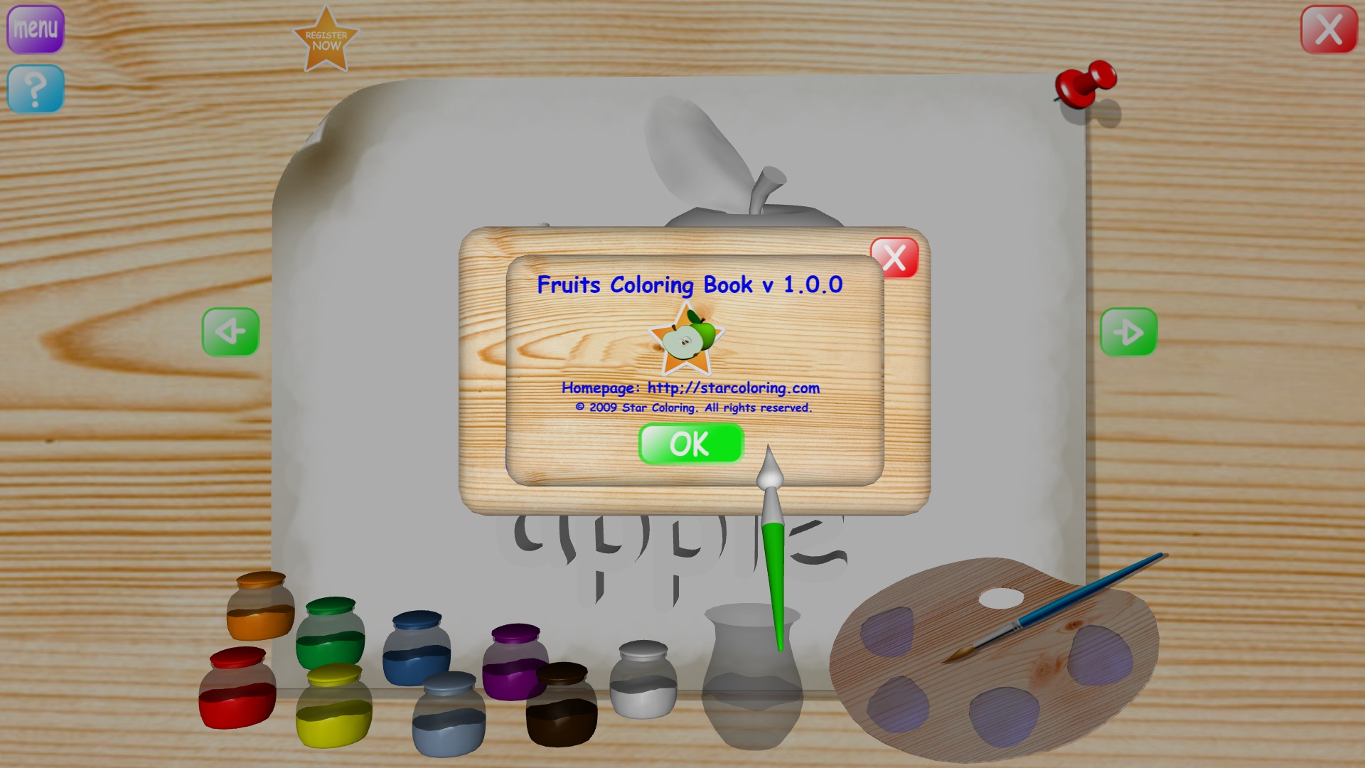Fruits Coloring Book 1.0 : About