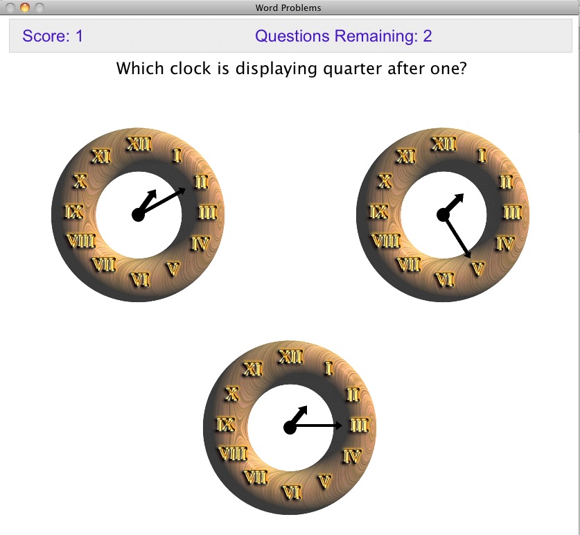 FRS Clocks and Time 2.0 beta : Word problems