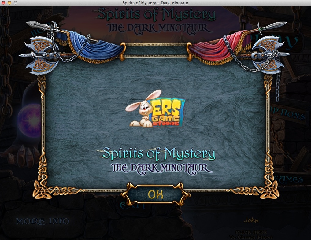 Spirits of Mystery: The Dark Minotaur 2.0 : Credits Window