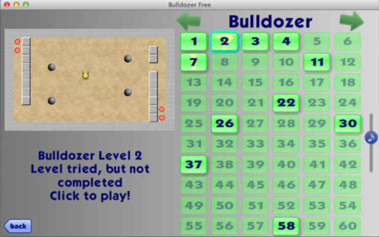 Bulldozer Free 2.0 : Main Window