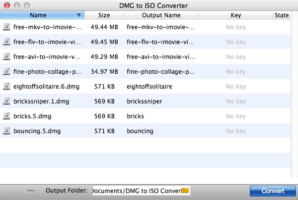 DMG to ISO Converter 1.0 : Add DMG Files