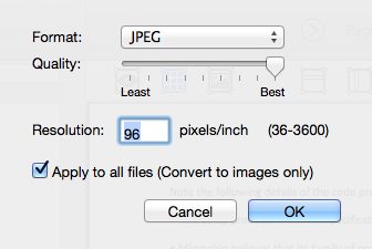 PDF Converter OCR 3.5 : Image Options
