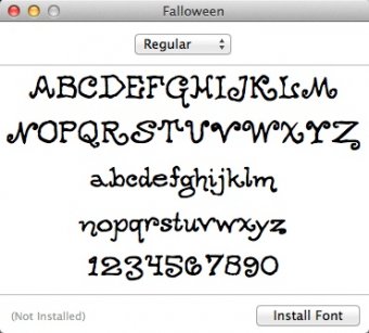 Installing Font