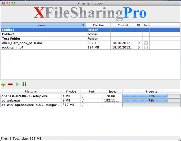 Desktop File Manager 1.0 : Main window