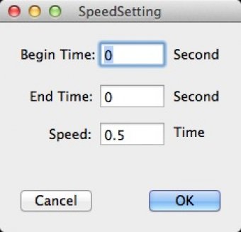 Speed Options