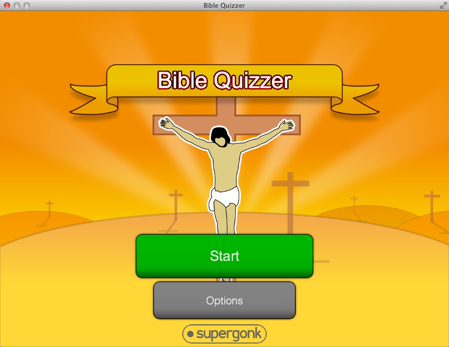 Bible Quizzer 2.0 : Main Menu