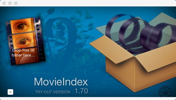 MovieIndex 1.7 : Main window