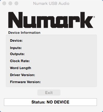 Numark 4TRAK 2.2 : Main window