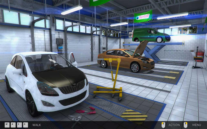 Car Mechanic Simulator 2014 1.0 : Main Window
