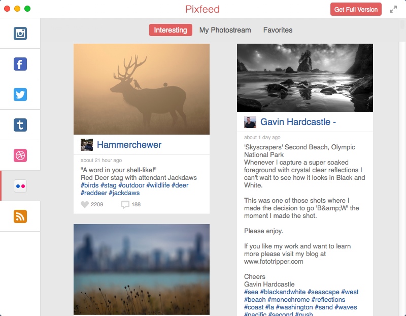 Pixfeed 1.3 : Checking Flickr Uploads