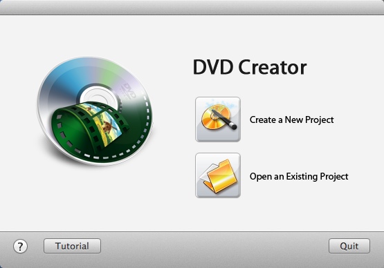 iSkysoft DVD Creator 3.9 : Welcome Window